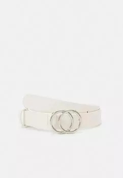 Ремень Even&Odd, белый/серебристый