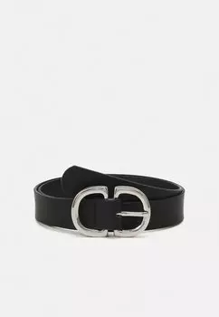 Ремень Even&Odd, черный/серебристый