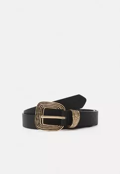 Ремень Even&Odd, черный/золотой