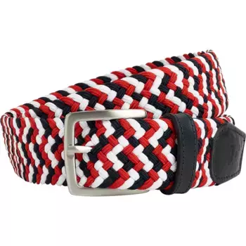 Ремень Faonnable Multi Weave, красный