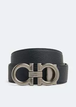 Ремень FERRAGAMO Gancini belt, синий