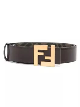 Ремень FF Squared FENDI, красный