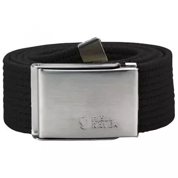 Ремень Fjllrven Canvas Belt, черный