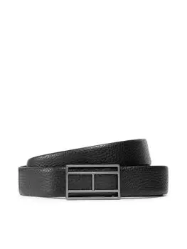 Ремень Flag Logo Buckle 3.5 Tommy Hilfiger, черный