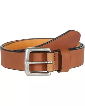Ремень Florsheim Lincoln Leather Belt, желто-коричневый