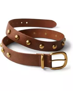 Ремень Free People Rhodes Stud Belt, коричневый