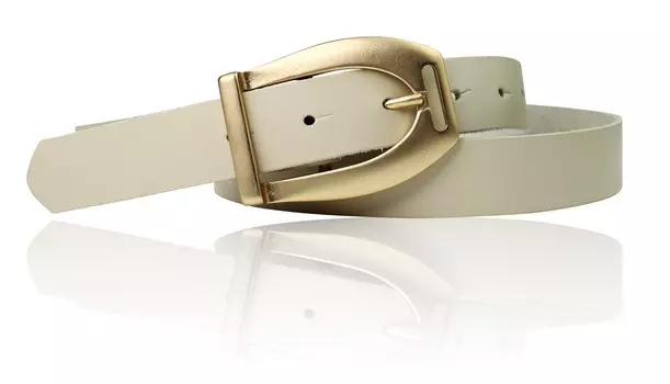 Ремень FRONHOFER Damen, кремовый