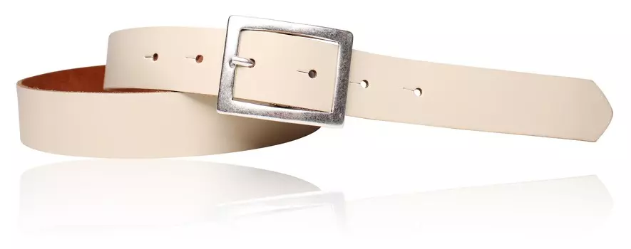 Ремень FRONHOFER Damen, кремовый