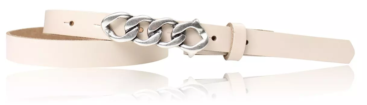 Ремень FRONHOFER Damen, кремовый