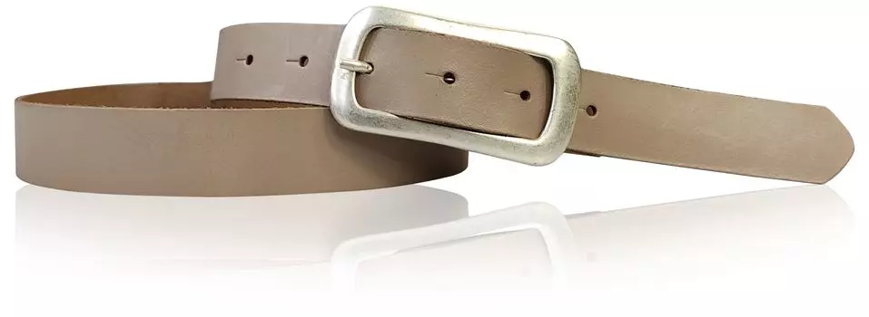 Ремень FRONHOFER Damen, серо коричневый