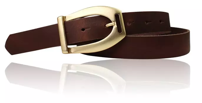 Ремень FRONHOFER Damen, темно коричневый