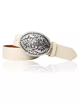 Ремень FRONHOFER Damen Trachtengrtel, кремовый