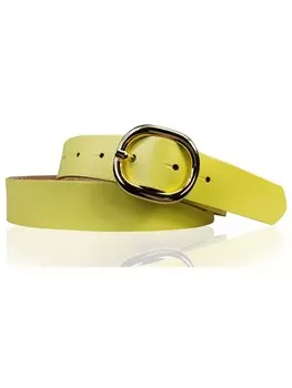 Ремень FRONHOFER Damengrtel goldene Schnalle, цвет Lemon