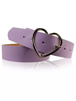 Ремень FRONHOFER Damengrtel Herzschnalle, цвет Lavendel