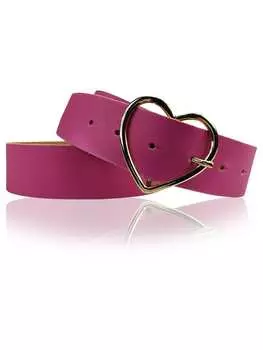 Ремень FRONHOFER Damengrtel Herzschnalle, розовый