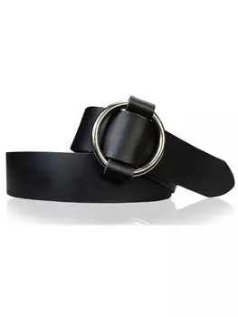 Ремень FRONHOFER Damengrtel Ringschnalle, черный