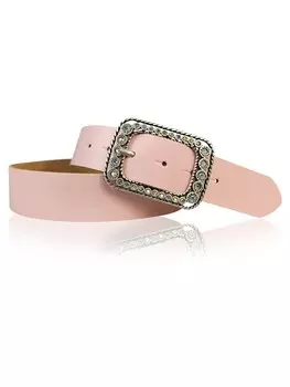 Ремень FRONHOFER Damengrtel silberne Strassschnalle, цвет Candy