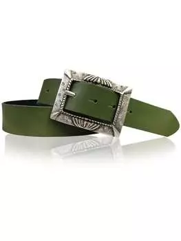 Ремень FRONHOFER Damengrtel Strassschnalle, хаки