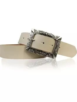 Ремень FRONHOFER Damengrtel Strassschnalle, кремовый