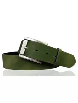 Ремень FRONHOFER Ledergrtel 4cm, хаки