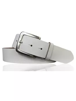 Ремень FRONHOFER Ledergrtel, белый