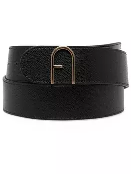 Ремень Furla Flow, черный