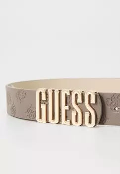 Ремень GERTY BELT Guess, серо-коричневый