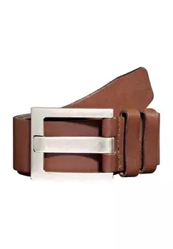 Ремень гладкая кожа мужской MANGUUN, коричневый