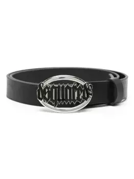 Ремень Gothic с логотипом DSQUARED2, черный