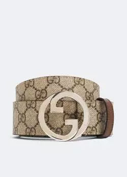 Ремень GUCCI Blondie belt, бежевый