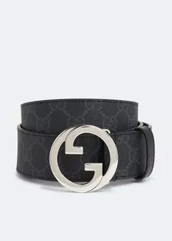 Ремень GUCCI Blondie belt, черный