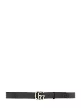 Ремень Gucci GG Marmont, черный