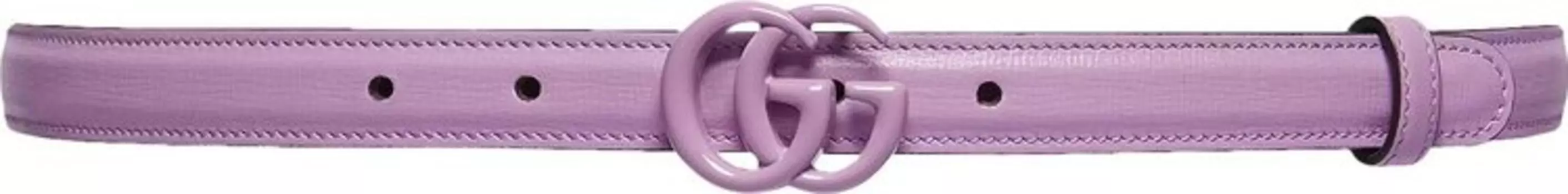 Ремень Gucci GG Marmont Thin Belt Light Purple, фиолетовый