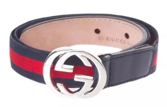 Ремень детский Gucci, красный / синий