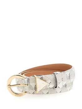 Ремень GUESS Belt, бежевый