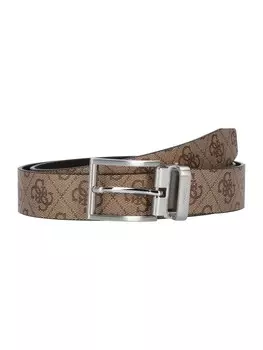 Ремень GUESS Belt CLASSIC MNCHN, бежевый