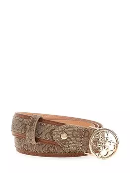 Ремень GUESS Belt Kerima, бежевый