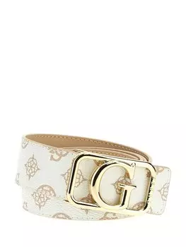 Ремень GUESS Belt Kuba, белый
