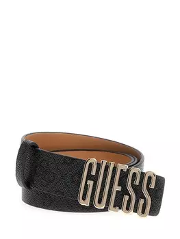 Ремень GUESS Belt Noelle, черный