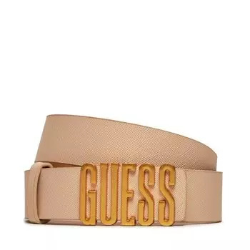 Ремень Guess, бежевый