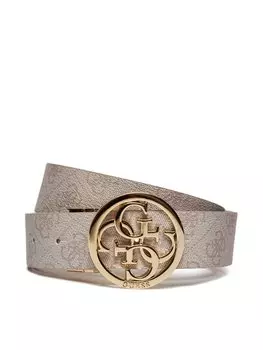 Ремень Guess, бежевый