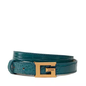 Ремень Guess, бирюзовый