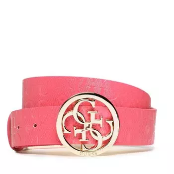 Ремень Guess Caddie, розовый