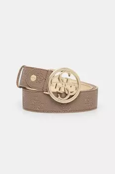 Ремень Guess CRESIDIA, бежевый