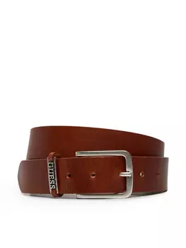 Ремень Guess Detailed Loop Belt M4BZ29 L0VE0, коричневый