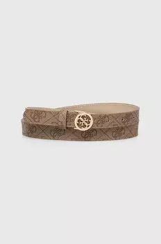 Ремень Guess NOELLE, бежевый