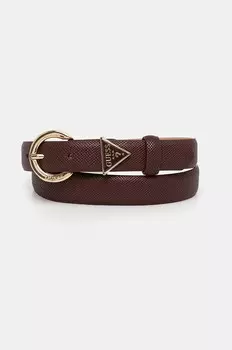 Ремень Guess NOELLE, гранатовый