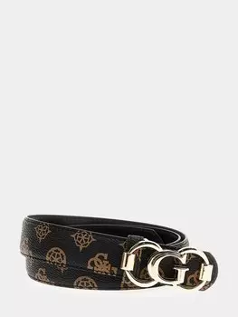 Ремень GUESS Peony, цвет Brown/Dark brown