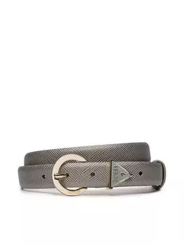 Ремень Guess, серебряный