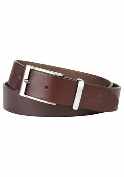 Ремень H.I.S Belt, темно-коричневый